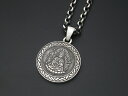 【守護本尊】千手観音菩薩ペンダント仏教 干支 彫刻 彫金 銀 シルバー SILVER 950 925 ネックレス バチカン チェーン 父の日 ギフト プレゼント 石留め 名入れ オーダー 原宿 東京 madeinjapan 和風 吉祥 幸運 開運