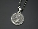 【守護本尊】勢至菩薩ペンダント仏教 干支 彫刻 彫金 銀 シルバー SILVER 950 925 ネックレス バチカン チェーン 父の日 ギフト プレゼント 石留め 名入れ オーダー 原宿 東京 madeinjapan 和風 吉祥 幸運 開運