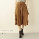 【セール Mサイズ】ベルト付 ジョーゼットプリーツスカートレディース 【toucher du brise トウシェドブリーズ】 婦人服 ファッション20代 30代 40代 人気コーデ おしゃれ 中国 韓国風 通販 【返品交換不可】