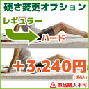 オプション 硬さ変更オプション レギュラーからハードへ(マッ...