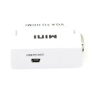 VGA→HDMI 映像アップコンバーター VGA出力をHDMIに変換 VGA2HDMI