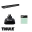 THULE/スーリー キックス ルーフレール付 H20/10〜 キャリア 車種別セット/757+961B