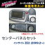 ハセプロ/HASEPRO マジカルアートレザー センターパネルセット ホンダ インサイト ZE2 H21.2〜 カーボン調シート ブラック LC-PSH1