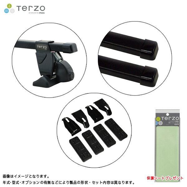 キャリア 車種別セット H14.5?H20.4 アルファード/ハイブリッド ANH/MNH1#/ATH1# テルッツォ/Terzo:EF14BLX+EB3+EH233&EA19