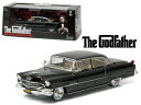 1/43 GreenLight☆ゴッドファーザー 1955 キャデラック フリートウッド 黒 【予約商品】