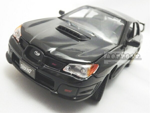 1/24 MOTORMAX スバル インプレッサ WRX STi 黒...:hottoys:10001695