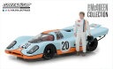 ミニカー 1/43 GREENLIGHT☆ポルシェ 917K スティーブ マックイーンコレクション♪ スティーブ マックイーンフィギュア付き! 【予約商品】