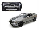 1/18 SHELBY COLLECTIBLES☆2013 シェルビー GT500 エレノア 銀/黒【限定モデル】【予約商品】