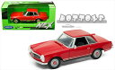 ミニカー■WELLY■1/24 1970 メルセデス・ベンツ 230SL 赤色 MERCEDES-BENZ 【予約商品】
