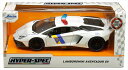 ミニカー 1/24 JadaTOYS☆ランボルギーニ アヴェンタドール SV パトカー 限定 【予約商品】