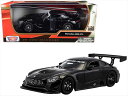 ミニカー■MOTORMAX■1/24 メルセデスベンツ AMG GT3 黒色 【予約商品】