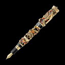 MONTEGRAPPA(モンテグラッパ) 限定品 カオス 18Kソリッドゴールド 万年筆 ISCNH_GC