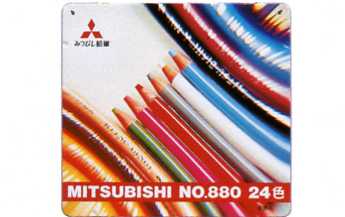 【三菱鉛筆】【色鉛筆】　色鉛筆880　24色　K88024CP...:houjou-kyouzai:10000304