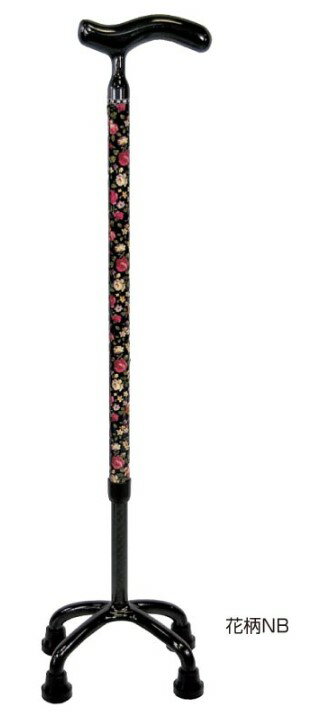 オールカーボンクオッドケイン四点式 島製作所 [介護 杖 歩行補助 歩行関連 ステッキ a-w]※代金引換不可※沖縄、離島への配送不可