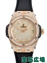 ウブロ HUBLOT ビッグバン ワンクリック キングゴールドフルパヴェ 465.OX.9010.RX.1604【中古】ユニセックス 腕時計 送料無料