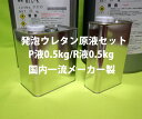 【硬質発泡ウレタンフォーム原液/30倍】1kgセット