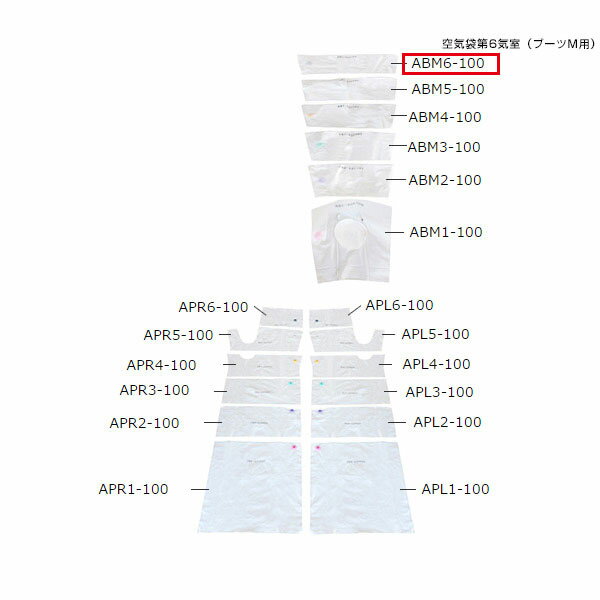 ◆ポイント2倍◆フィジカルメドマー　空気袋第6気室（ブーツM用）ABM6-100 メドー産…...:hpserve:10011278