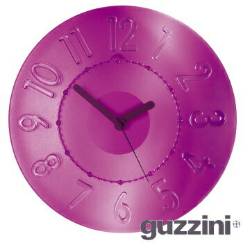 グッチーニ（guzzini-カーサ）CASA ウオールクロック（掛け時計）（ピンク）RGT-E6