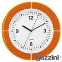 グッチーニ（guzzini-カーサ）CASA ウオールクロック（掛け時計）（オレンジ）RGT-E4