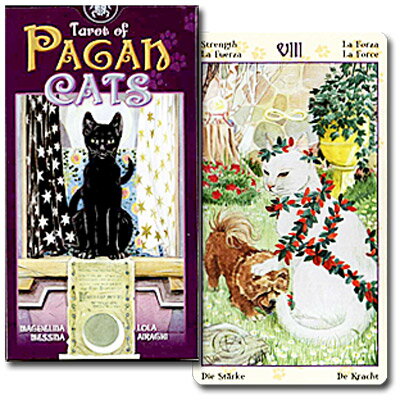 【タロットカード】タロット・オブ・ペイガン・キャッツ Tarot of the PAGAN CATS...:hrtg:10001365