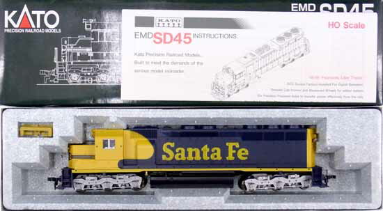 【中古】HOゲージ/KATO　37-1712　EMD SD45　Santa Fe　Unnumbered【A】