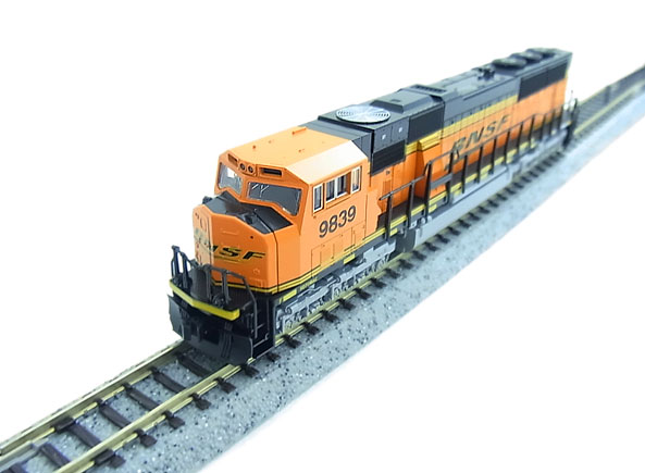 【中古】Nゲージ/KATO　176-6309　SD70 MAC　BNSF Swoosh　＃9839　「キャブヘッドライト」【A】