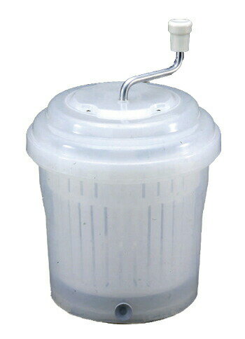 【日本製】【送料無料】抗菌　ジャンボ野菜水切り器10型(10リットル）業務用　野菜　水切り器ハンドルを回すだけで簡単水切り10L(ジャンボ水切り）：：