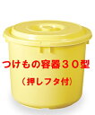 【日本製】つけもの容器30型(押しフタ付)漬物容器30L(リ...
