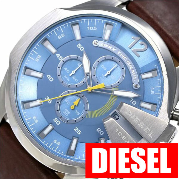 ディーゼル 腕時計 [ DIESEL 時計 ] メガチーフ Mega Chief メンズ ブルー D...:hstyle:10136947