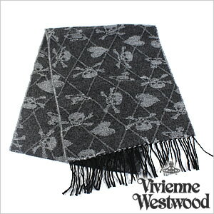 ヴィヴィアンウェストウッドマフラー[VivienneWestwoodストール]( Vivienne Westwood マフラー ヴィヴィアン ウェストウッド ストール )2011秋冬モデル/メンズ/レディース/S10-F742-0004★★★新作マフラー入荷★★★VivienneWestwoodマフラー[ヴィヴィアンウェストウッドストール] Vivienne Westwood マフラー ヴィヴィアン ウェストウッド ストール