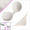 ヌーブラ下着[NuBra]( Nu Bra 下着 ヌー ブラ )エアーライト 2012 春夏コレクション オールシーズン -ローズ- ホワイト [Air Light 2012 Spring & Summer Collection All Season -Rose- WHITE ]/NUBRA-ROSE-WH