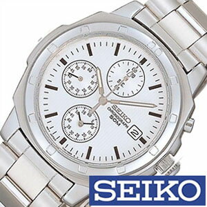 【レビューを書いて特別価格+無料！】セイコー腕時計[SEIKO時計]( SEIKO 腕時計 セイコー 時計 )クロノグラフ/メンズ時計/SND187P
