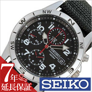 【レビューを書いて特別価格+無料！】セイコー腕時計[SEIKO時計]( SEIKO 腕時計 セイコー 時計 )ミリタリー・クロノグラフ/メンズ時計/SND399P