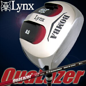 1■【20％OFF】【送料無料】Lynx BOMBA ドライバー MAX Versionリンクス ボンバー ドライバー マックスQuaLazerシャフト