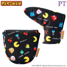 PAC-MAN <strong>パックマン</strong> パターカバー ブレード ピンタイプ/マレットパターカバー ピンタイプ パターカバー マレット パターカバー センターシャフト マグネット ゴルフ キャラクター ゴルフ用品 ゴルフ<strong>グッズ</strong> コンペ 賞品 ギフト プレゼント【送料無料】