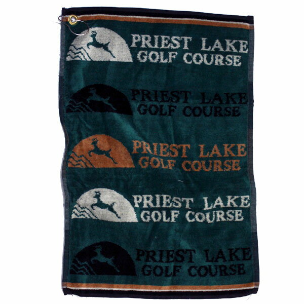 4■最後の1枚！ゴルフタオル【PRIEST LAKE GOLF COURSE】　番号101【メール便対応】