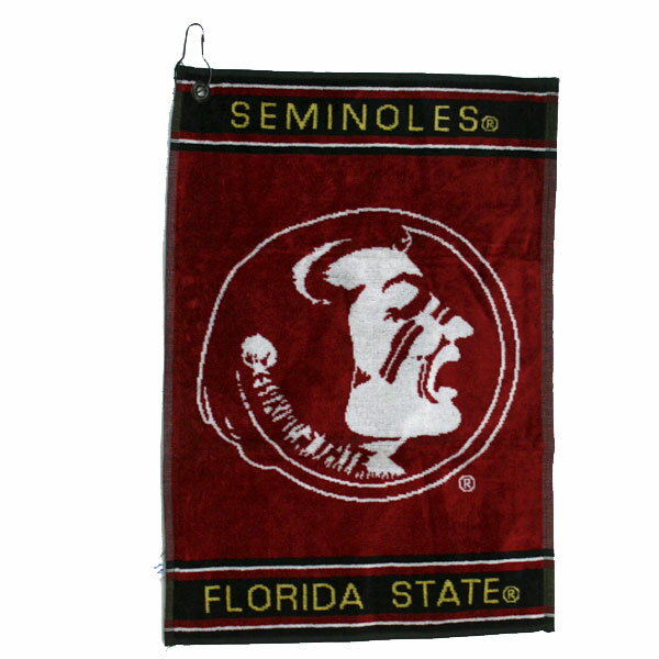 4■ゴルフタオル【SEMINOLES FLORIDA STATE】　番号116【メール便対応】