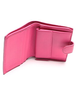 ボッテガベネタイントレチャート2つ折り財布BOTTEGAVENETAレディース【中古】
