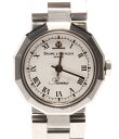 ボームアンドメルシェ SS クオーツ リビエラ 腕時計 ホワイト BAUME&MERCIER レディース【中古】