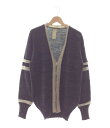 ノゾミイシグロ SIZE ONE (M) ジップアップ ロングカーディガン NOZOMI ISHIGURO メンズ【中古】