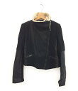 ザラティーアールエフ コンビ ライダースジャケット ZARA TRF レディース【中古】【返OK】
