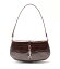 美品 プラダ レザー クロコ ショルダーバッグ B10998 クロコダイル PRADA レディース 【中古】