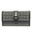 【中古】コーチ 三つ折り長財布 レディース COACH