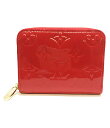 【中古】美品 ルイヴィトン コインケース 小銭入れ ジッピー コインパース M90202 レディース Louis Vuitton