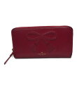 【中古】ケイトスペード ラウンドファスナー 長財布 レディース kate spade