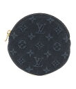 【中古】美品 ルイヴィトン コインケース ポルトモネ・ロン モノグラムミニ M92450 レディース Louis Vuitton