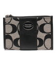 【中古】コーチ キーリング付きコインケース シグネチャー レディース COACH