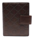 【中古】グッチ 手帳カバー グッチシマ 115240 ユニセックス GUCCI