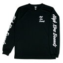 HXB DRY Long Sleeve Tee 【Calligraphy】 BLACK バスケットボール バスケ ドライロンT 長袖 練習着