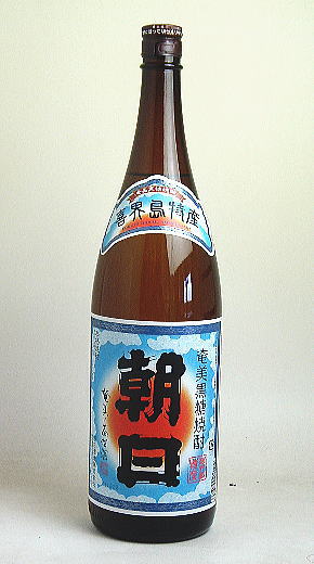 朝日　30度　黒糖焼酎1800ml